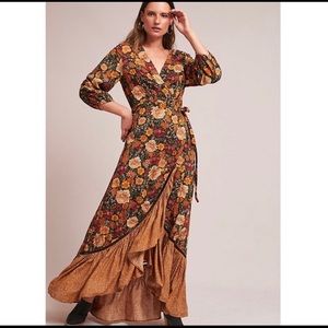 Farm Rio Madrid Wrap Dress